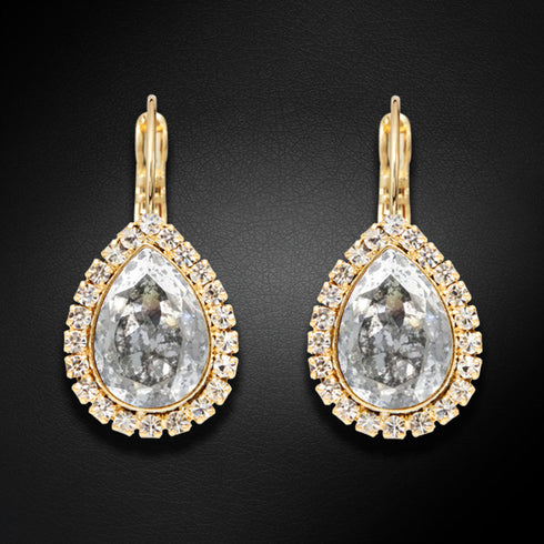 Комплект "Debesu Piliens (Silver Patina)" с кристаллами Swarovski™